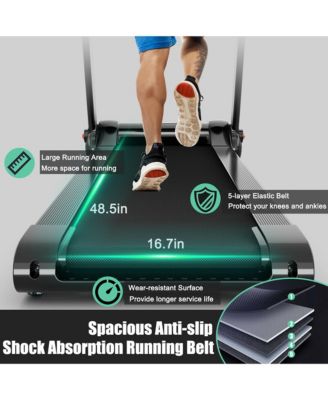 3HP Folding Electric Treadmill Running Machine w/ Speaker