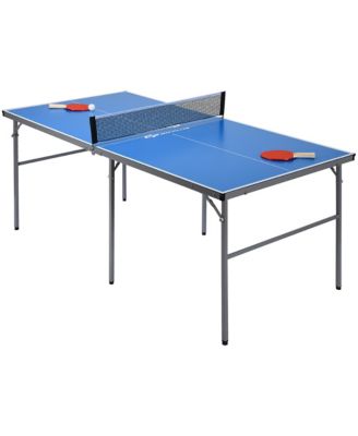 6 x3  Portable Tennis Ping Pong Folding Table w/Accessories