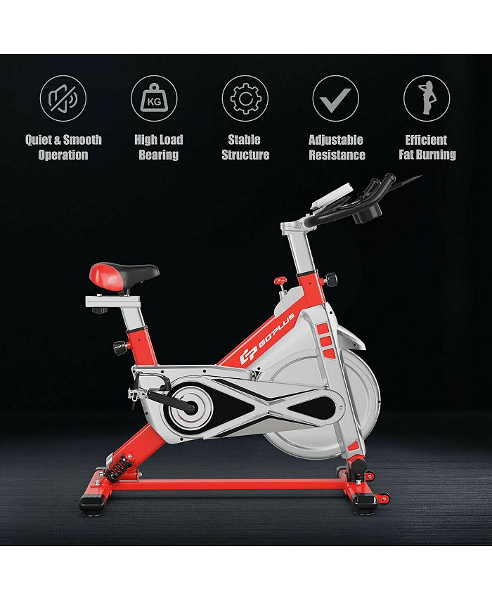 Costway Indoor Stationary Exercise Cycle Bike Bicycle Workout Macy's
