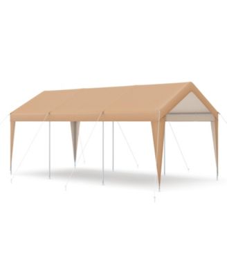 10x20FT Patio Heavy Duty Carport Garage Steel All-Weather Tent Outdoor Shelter