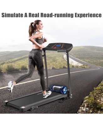 1.0HP Folding Treadmill Electric Support Motorized