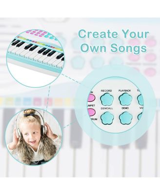 37-Key Toy Keyboard Piano Electronic Musical Instrument