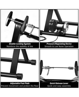 1 pcs Bike Trainer Bicycle Exercise Stand w/ 8 Levels Resistance
