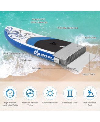 1 pcs 10.5  Inflatable Stand Up Paddle Board SUP Surfboard