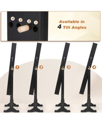 Jewelry Cabinet Armoire Full Length Frameless Mirror Lockable with Lights