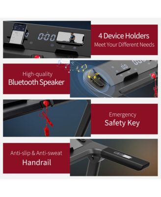 3.75HP Folding Treadmill Electric Running Machine W/