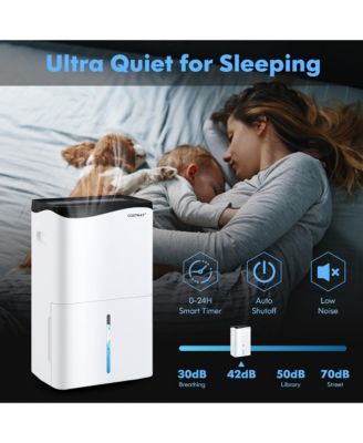 100-Pint Dehumidifier for Home & Basements w/ Smart App& Alexa Control