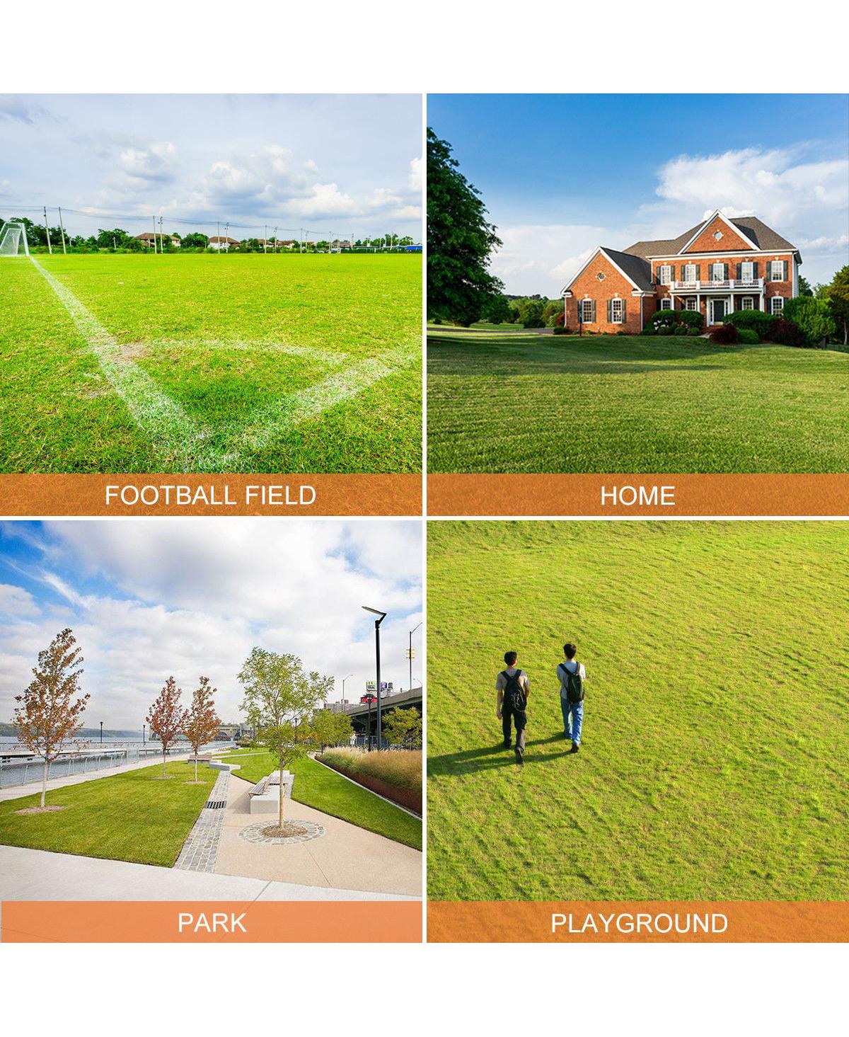 12 Amp 14-Inch Electric Push Lawn Corded Mower With Grass Bag