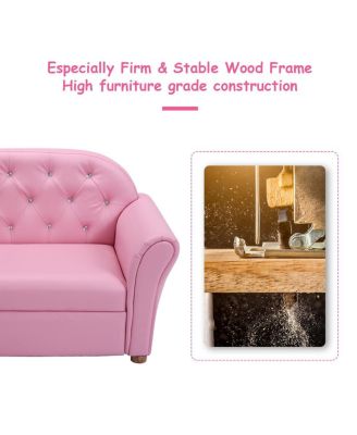 Kids Sofa Princess Armrest Chair Lounge Couch Children