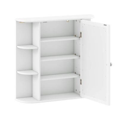 Multipurpose Mount Wall Surface Bathroom Storage Cabinet Mirror