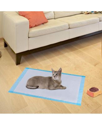 200 PCS 24'' x 24'' Puppy Pet Pads Dog Cat Wee Pee Piddle Pad training underpads