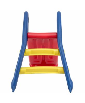 2 Step Children Folding Slide Plastic Fun Toy Up-down Suitable for Kids
