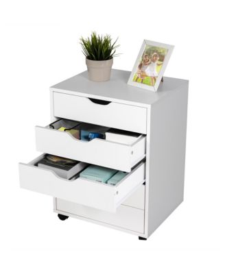 5 Drawer Chest Storage Dresser Floor Cabinet Organizer