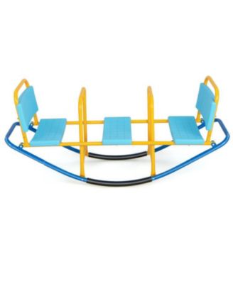 Outdoor Kids Seesaw Swivel Teeter for 3 to 8 Years Old