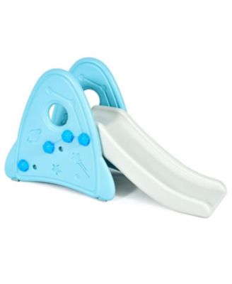 Slickblue Toddler Freestanding Baby Slide Indoor First Play Climber Slide Set - Blue 76$