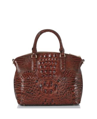 Duxbury Medium Leather Melbourne Satchel Bag