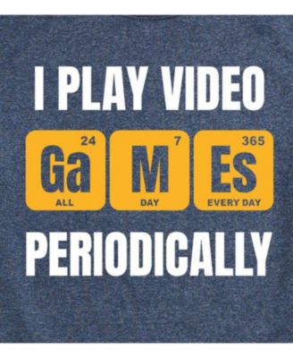Hybrid Apparel I Play Video Games Periodically Men's Short Sleeve Tee