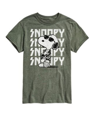 Hybrid Apparel Snoopy Rock Name Repeat Men's Short Sleeve Tee