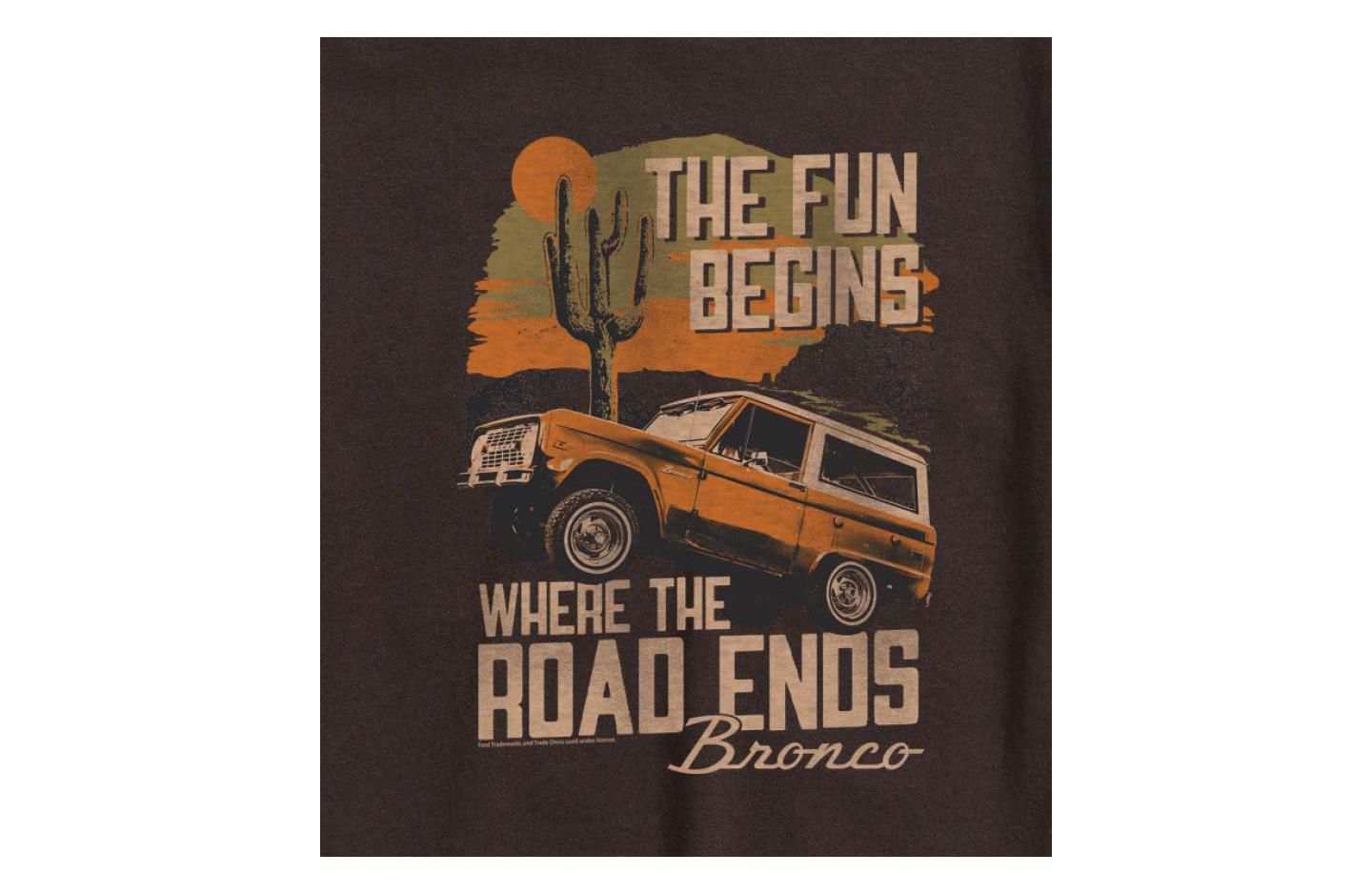 Мужская футболка AIRWAVES Hybrid Apparel Bronco Fun Short Sleeve, цвет: Тёмный коричневый — фото 3