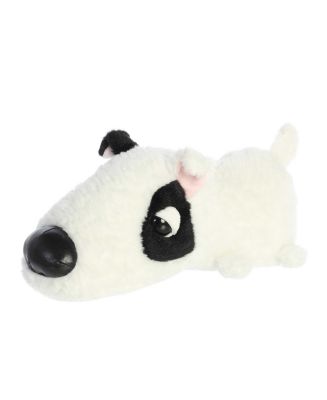 Aurora Medium Bronte Bull Terrier Schnozzles Playful Plush Toy White 11 ...