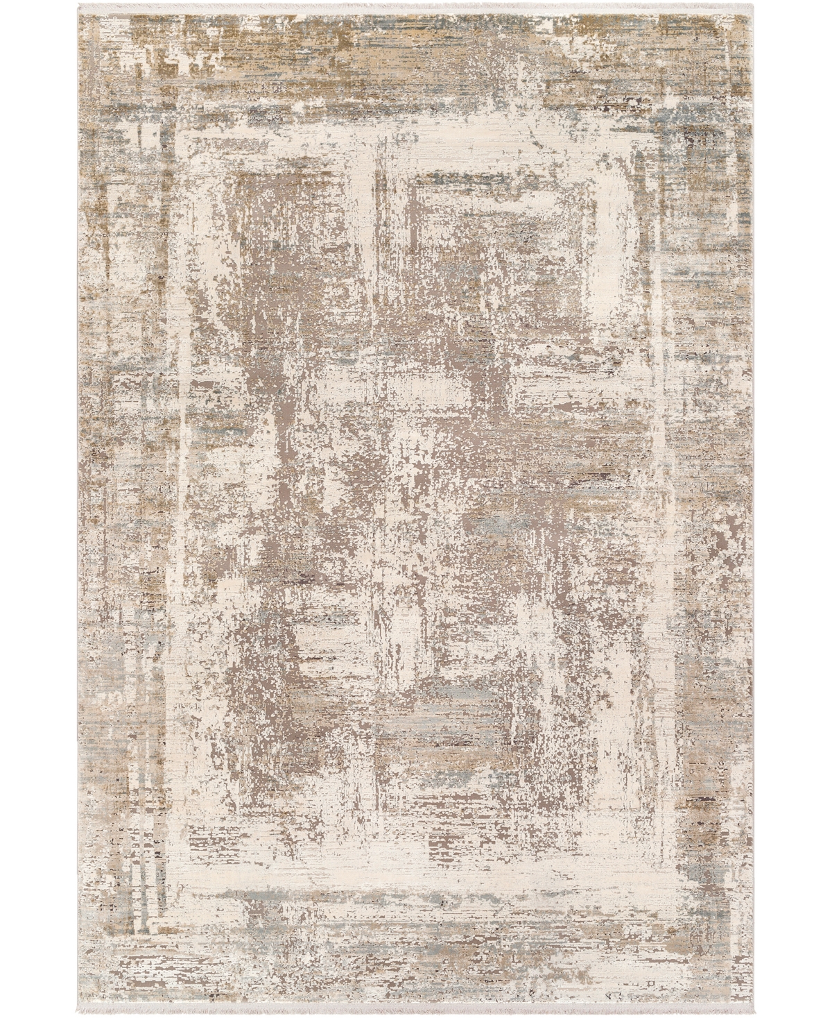 Surya Solar 32275 3'1"x8' Runner Area Rug In Cream