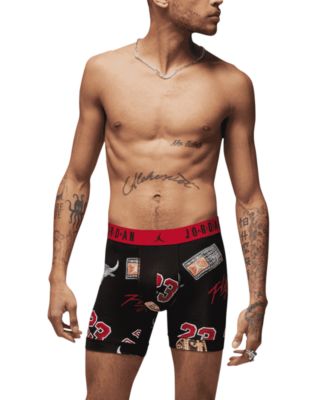 Men's 2-Pack MJ Essentials Poly Dri-FIT Printed Boxer Briefs
