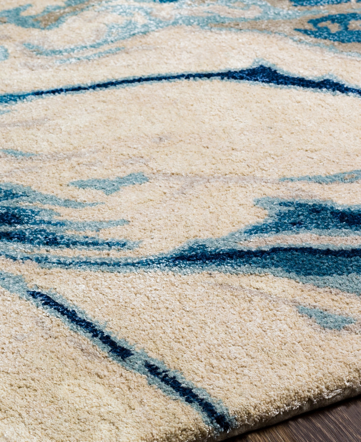Surya Kavita 18415 Area Rug, 8' X 10' In Navy