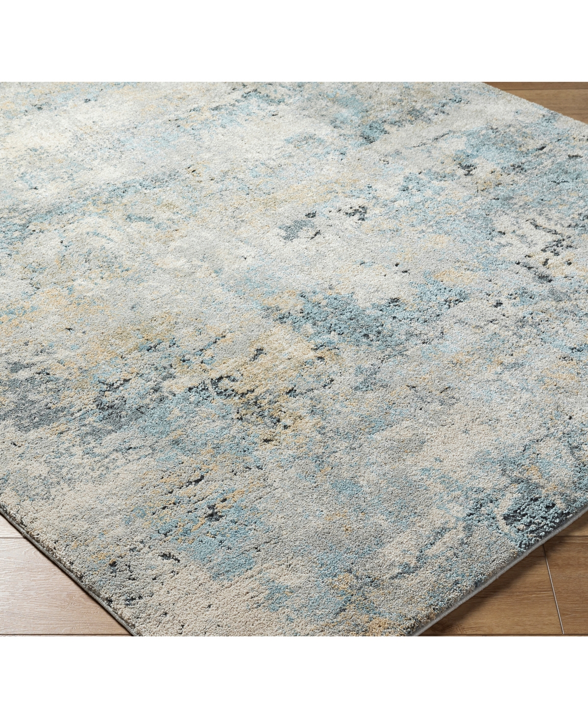 Surya Avellino 528167 7'10"x10' Area Rug In Silver