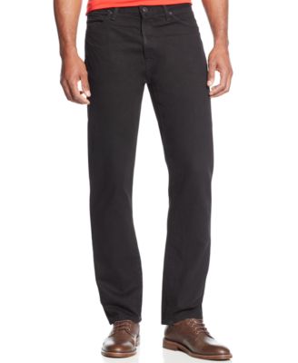 tommy hilfiger mens black jeans