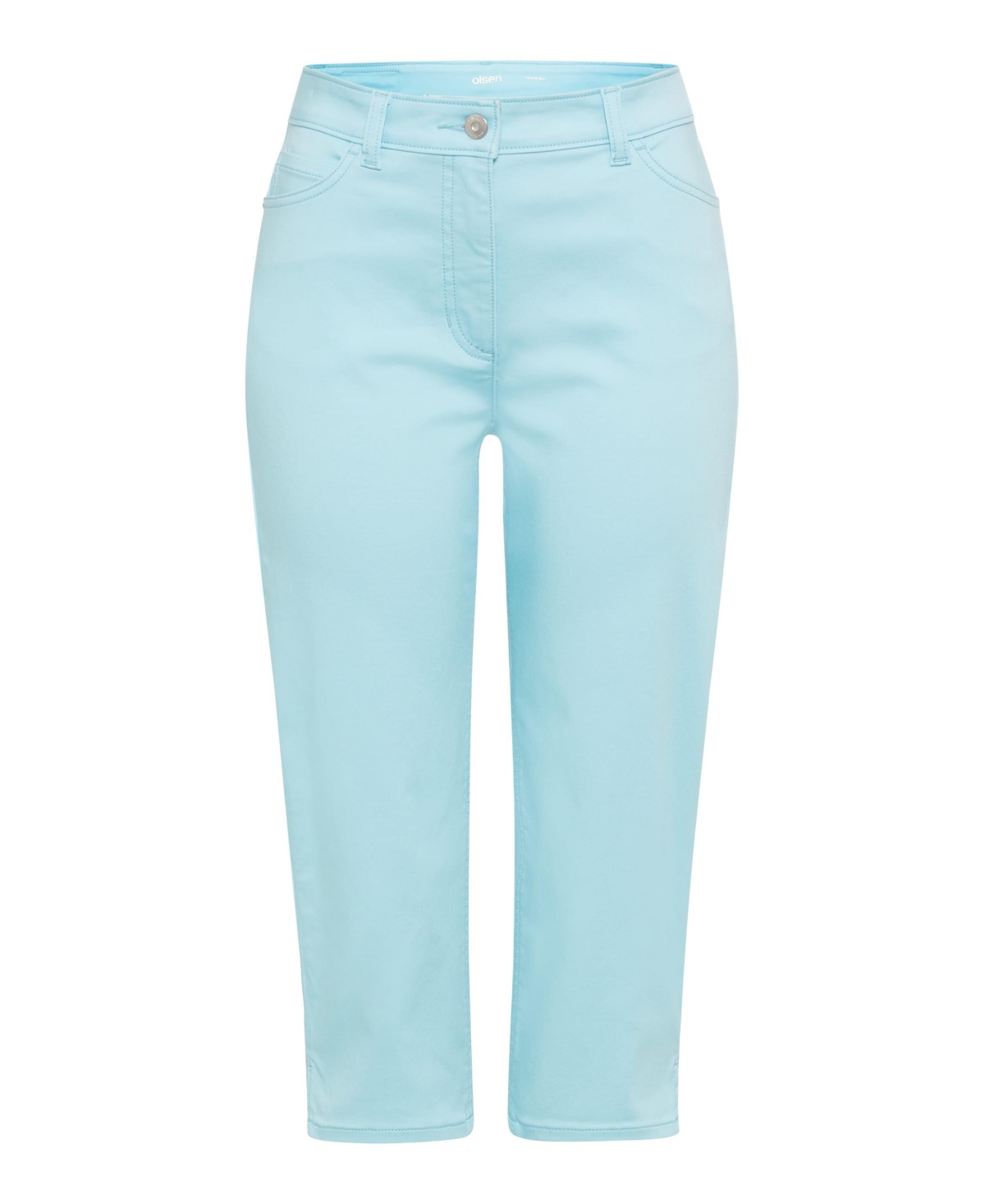 Olsen Women's Mona Fit Slim Leg Power Stretch 5-Pocket Capri