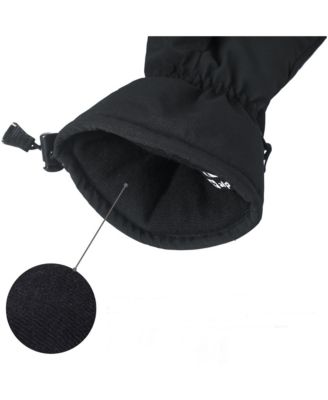 Mens Waterproof Ski Gloves Snowboarding 3M Thinsulate Winter Gloves