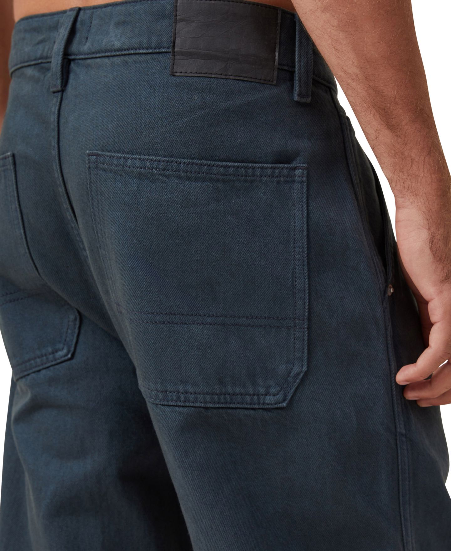 Мужские джинсы COTTON ON Baggy Jean, цвет: Зелёный — фото 6