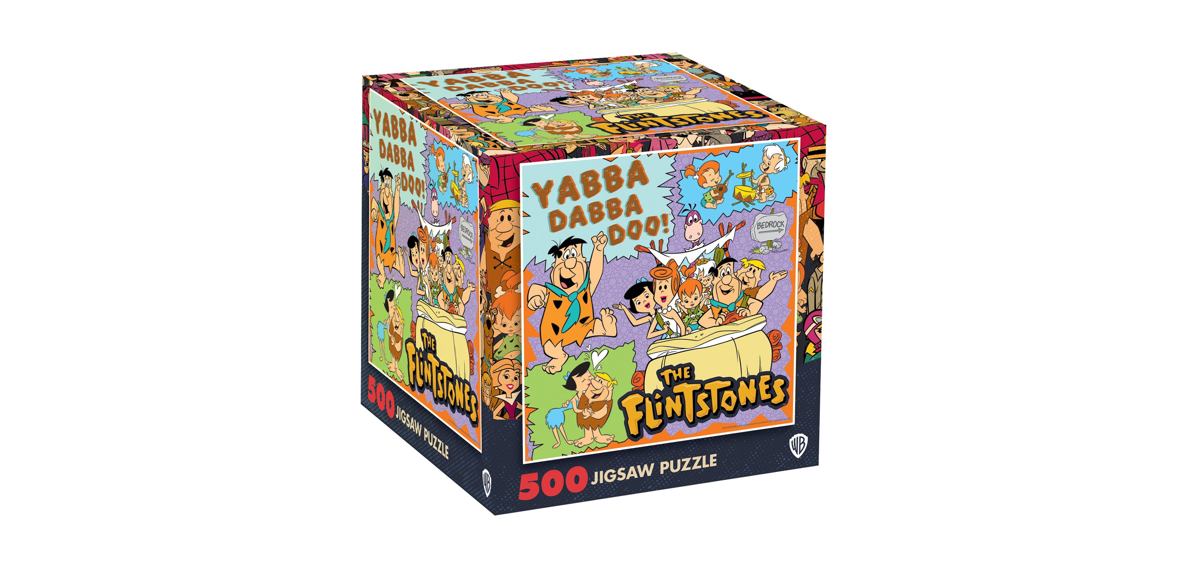 MasterPieces Hanna-Barbera - The Flintstones 500 Piece Jigsaw Puzzle