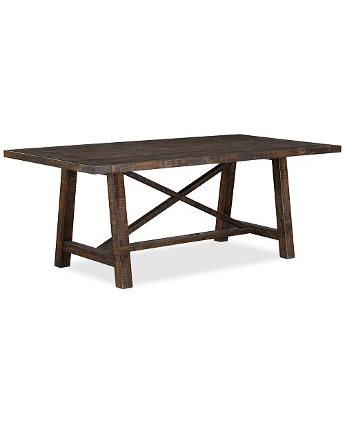 Furniture Closeout Ember Dining Table Created For Macy S