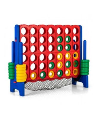 4-to-Score Giant Game Set with Net Storage-Blue