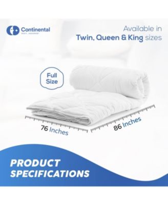700 Fill Power Summer White down European Comforter, Full