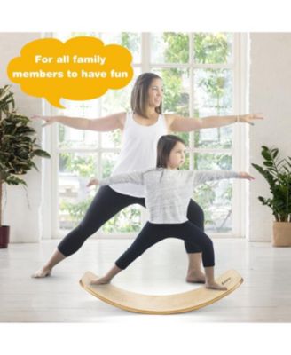 Versatile Wobble Board for Kids and Adults - Balance Training and Exercise Tool