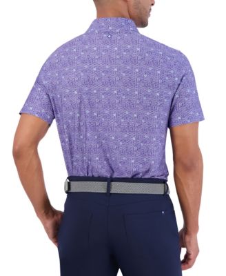 Broken Record Tech Jersey Sports Fit Polo