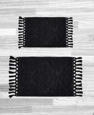 Ricardo Fringe Cotton 2-Pc. Bath Rug Set