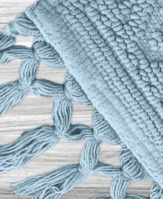 Ricardo Fringe Cotton Bath Rug 27" x 52"