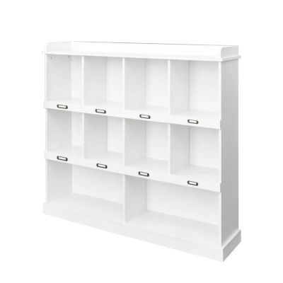 cubbyhole storage 10-Shelf Bookcase