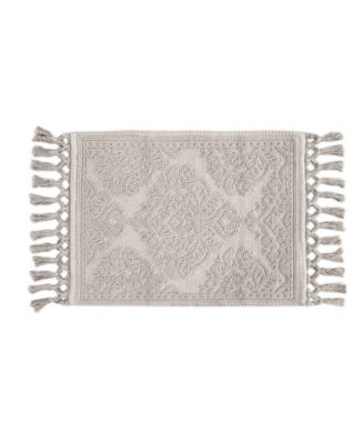Jean Pierre New York - Ricardo Fringe Cotton Bath Rug 21"x 41"