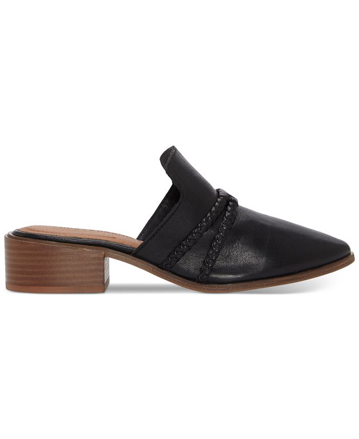 Lucky Brand Women's Marisole Braided Block-Heel Clog Mules - Macy's