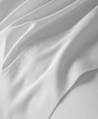 CLOSEOUT! Italian Percale Sateen Cuff 4-Pc. Sheet Set, Queen, Exclusively at Macy’s