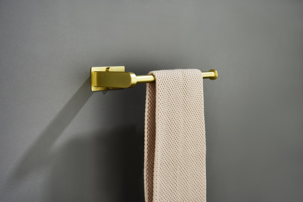 2 Pack Brushed Gold Paper Towel Holder Set