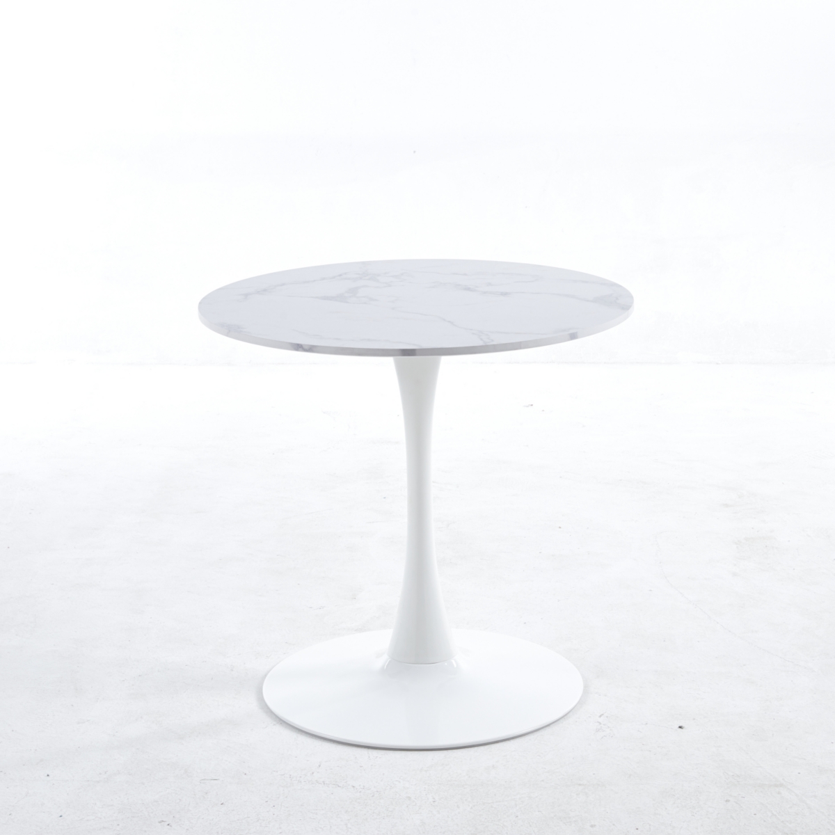 Tulip Special Dining Table, Marble Top, Mdf Dining Table, Kitchen Table, Exective