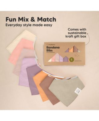 8pk Baby Bandana Bibs, Baby Drool Bibs for Baby Girl, Boy, Baby Bibs for Infant, Newborn