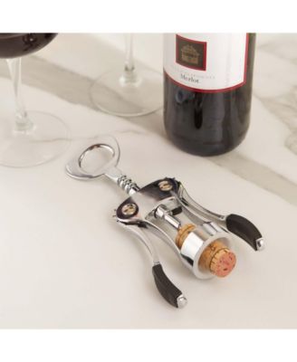 Winged Gear Driven Wine Opener 7x3x1.5"