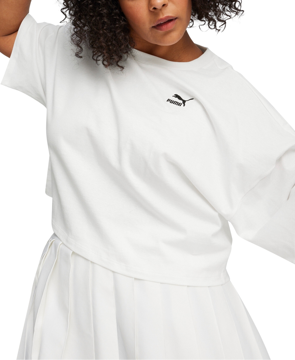 Puma Women's Better Classics Oversized Cropped T-Shirt