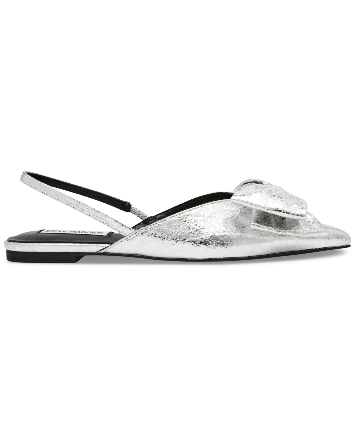 Steve Madden Women's Bimbi Pointed Toe Bow Slingback Flats